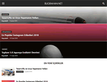 Tablet Screenshot of bugrahan.net